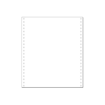 Exacompta - Papier listing blanc - 1000 feuilles 240 mm x 11