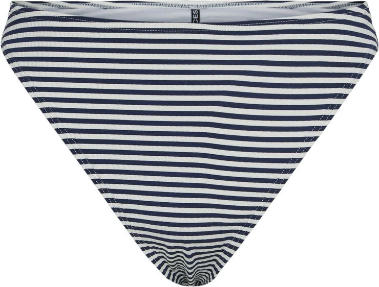 Pieces PCATRINE BIKINI HW BRAZIL SWW Cloud dancer/maritime blue