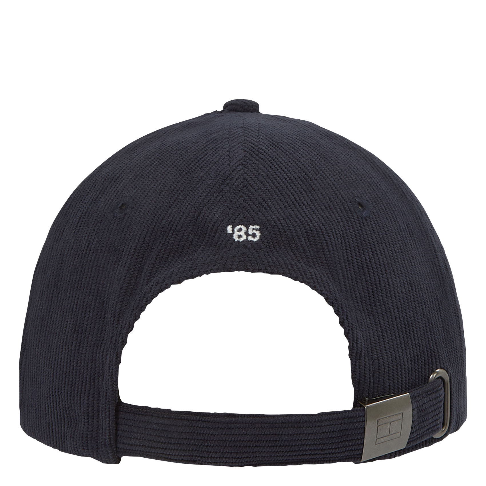 Casquette six panneaux en velours côtelé | Bleu