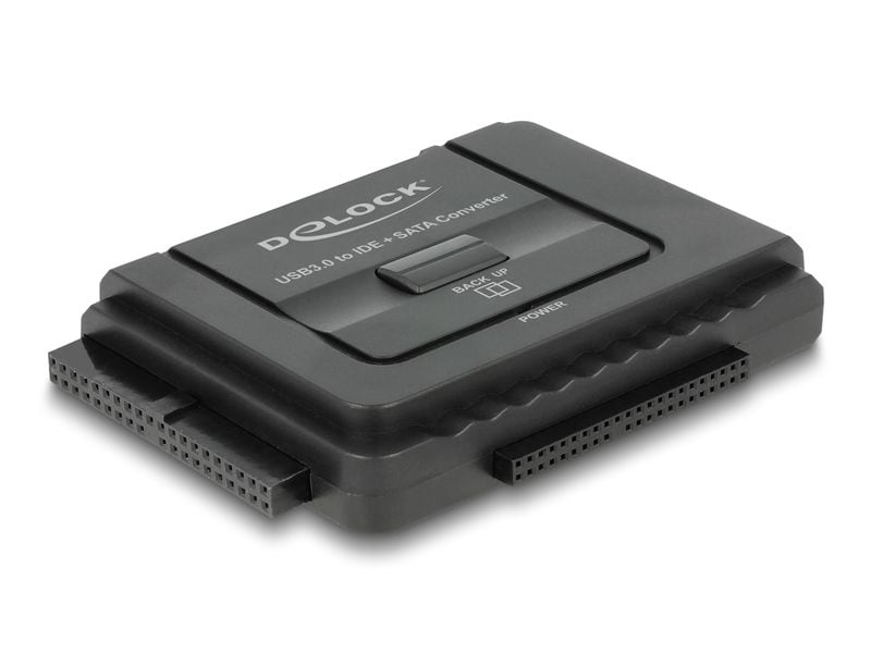 Delock Konverter USB 3.0 auf SATA III / IDE 40 Pin / IDE 44 Delock Konverter USB 5 Gbps zu SATA 6 Gb/s / IDE 40 Pin / IDE 44 Pin mit Backup Funktion