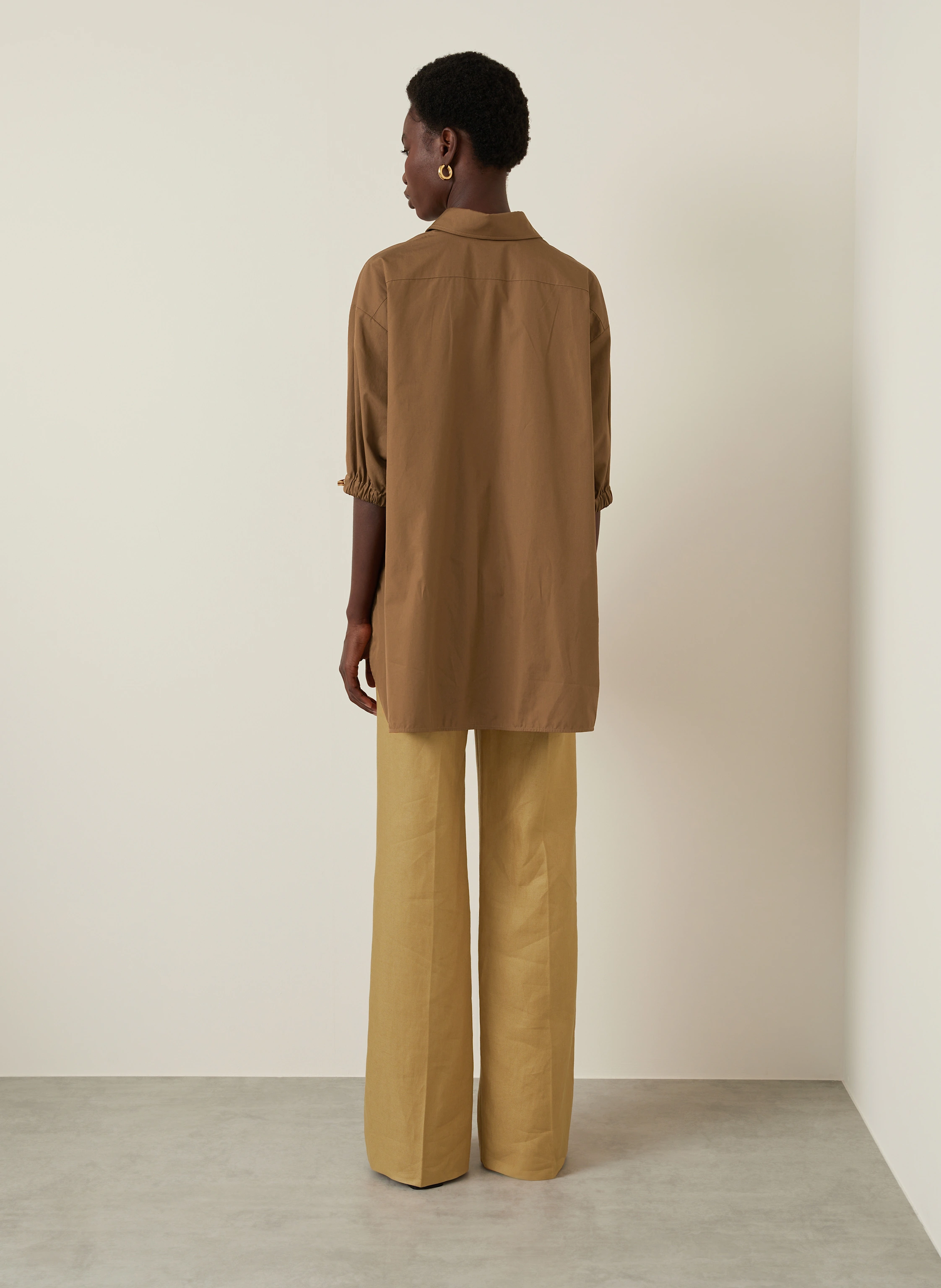 Max Mara Oversized-Blusenshirt TEANO