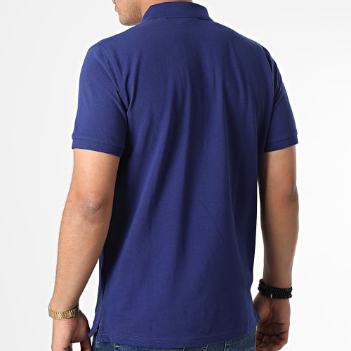 Polo Manches Courtes Archive Shield Pique 2002014 Bleu Marine