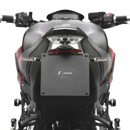 Support de plaque Rizoma FOX - Noir