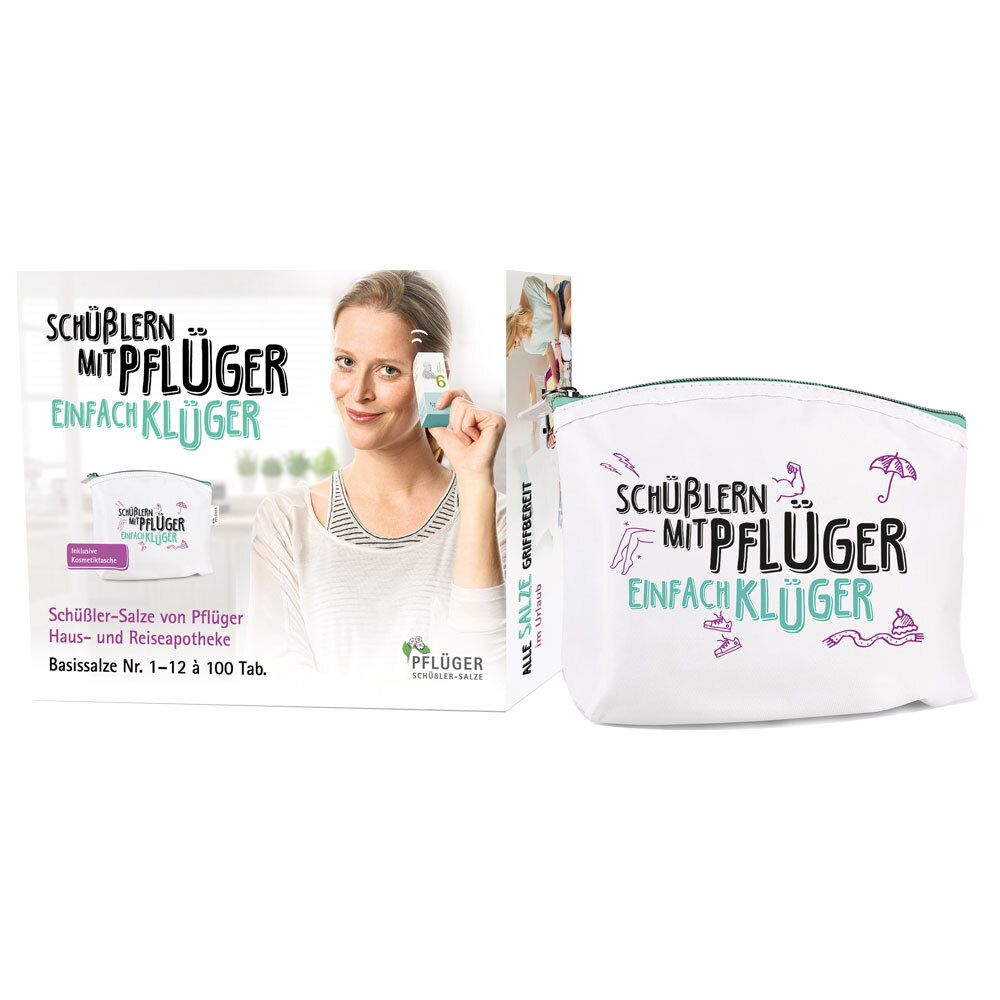 Kennenlern-Set Haus/Reiseapotheke Pflüger Nr. 1 - 12 Tabletten
