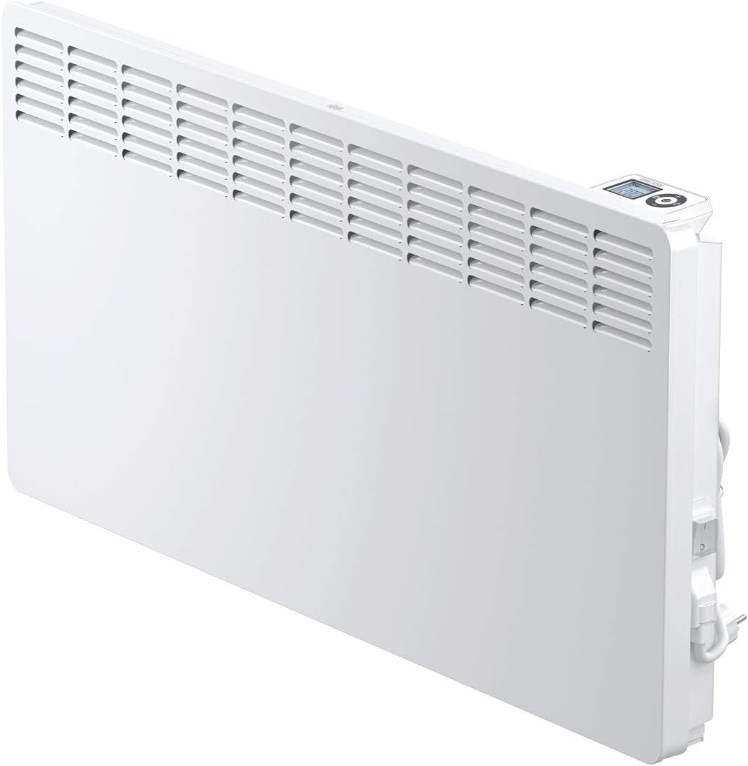 STIEBEL ELTRON Wandkonvektor CNS 300 Trend, 3 kW für ca. 35 m², TÜV geprüft, LC-Display, Wochentimer, Elektroheizung energiesparend, Wandmontage, mit Stecker, 236530