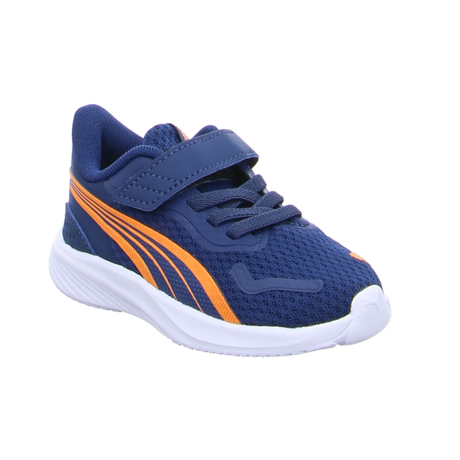 PUMA Baby-Sport-Bottine Dunkelblau Textil  unisex Sneaker