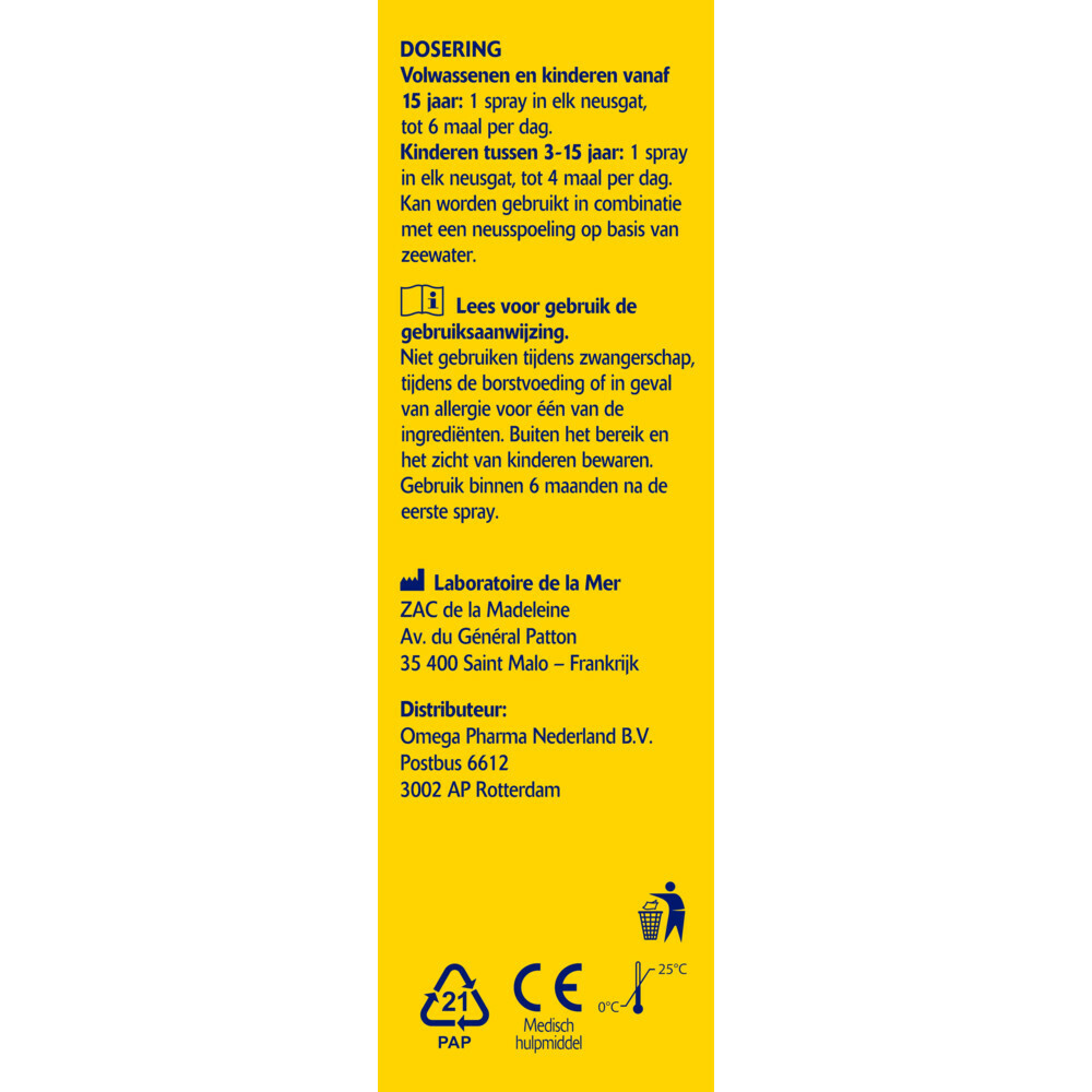 3x Coldrex Neusspray 3 in 120 ml
