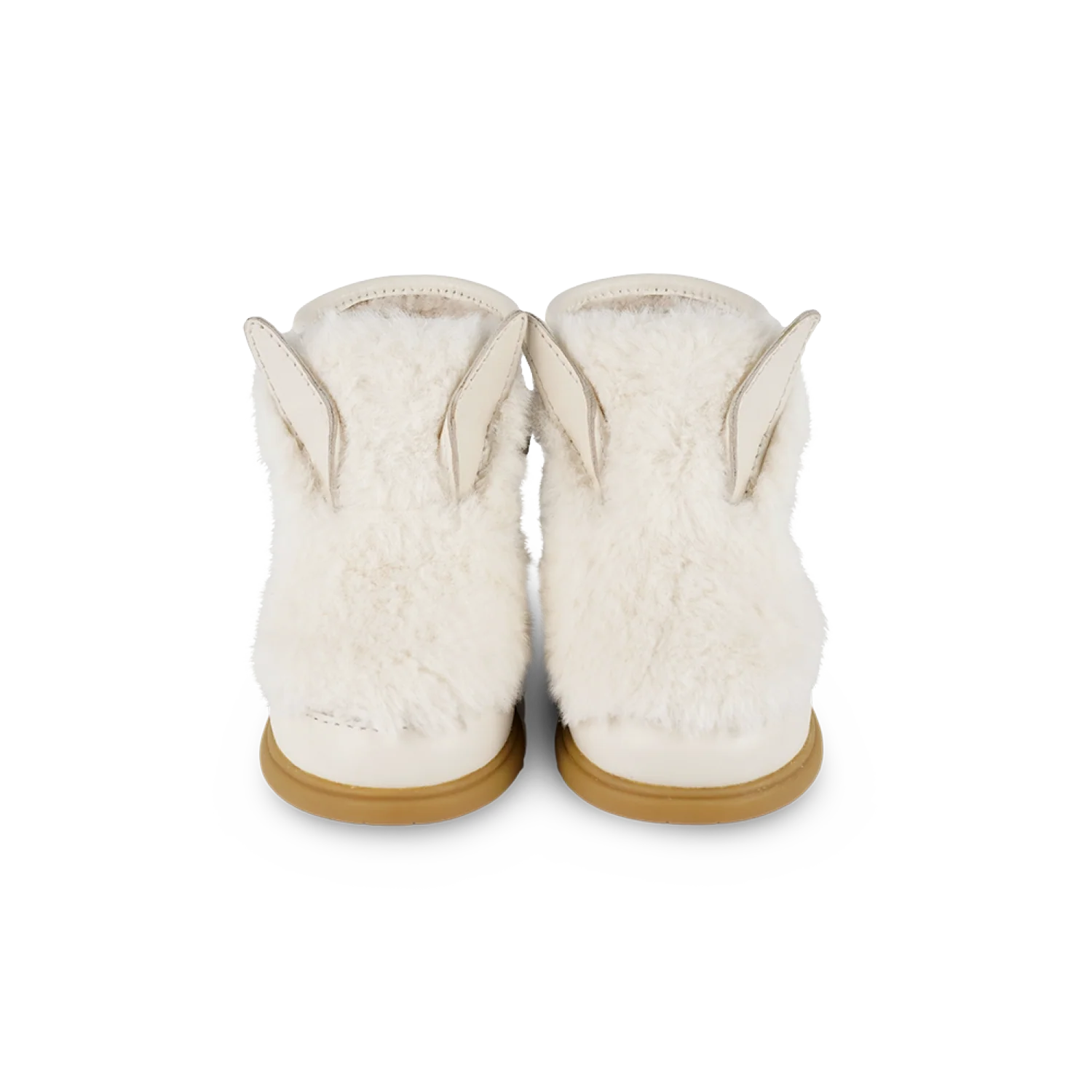 Roumi Shoes | Rabbit | Off White Soft Faux Fur