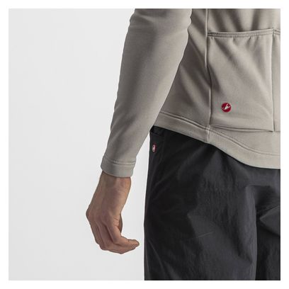 Maillot Manches Longues Castelli Unlimited Trail Gris Clair/Foncé