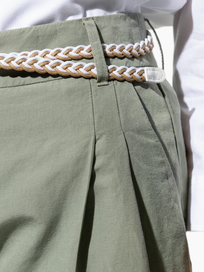 Leinenmix Bermudas