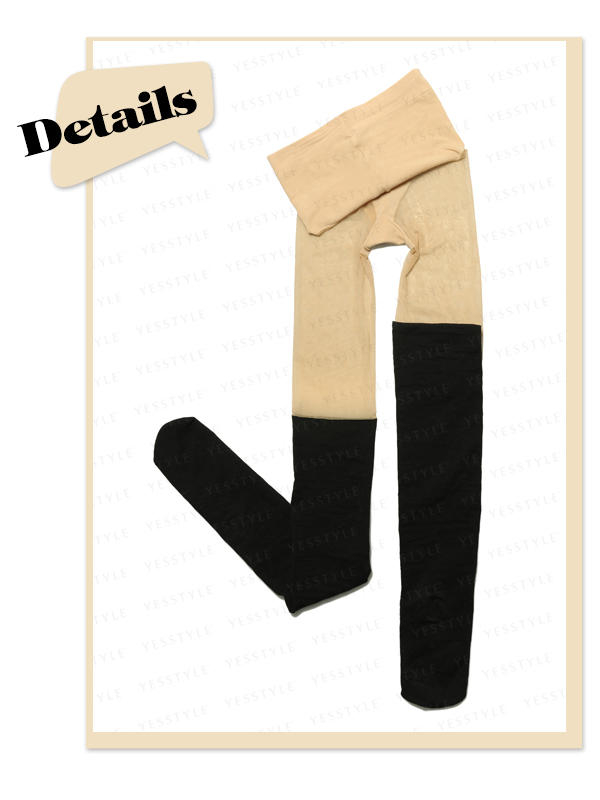Gentiana - Tweekleurige panty's