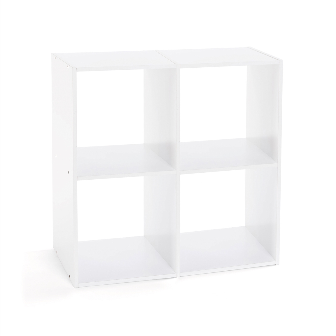 Etagère 4 cases blanche ou bois