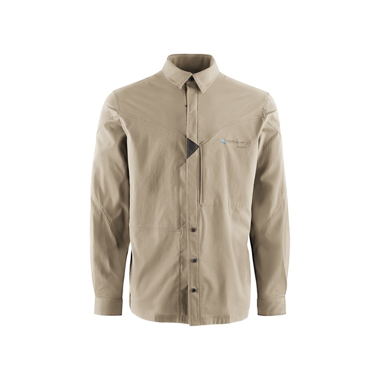Klättermusen Garm LS Shirt M's Silver Green