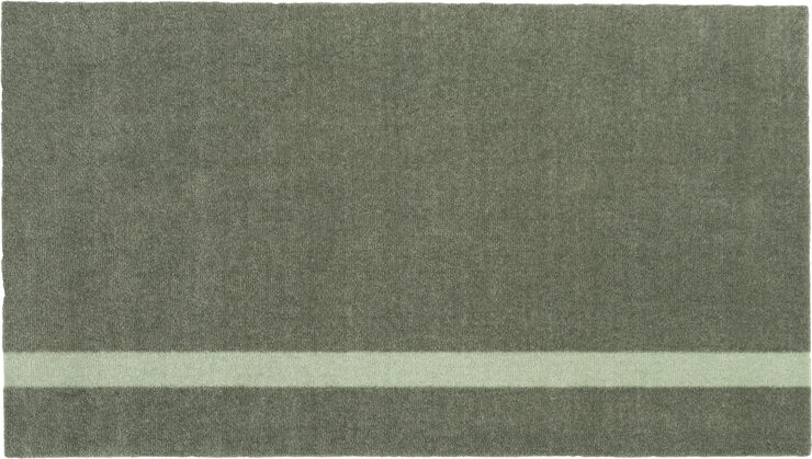 Tica Copenhagen Løber, 67x120 cm, stripe vertical lysgrøn/støvet grøn Lysgrøn/støvet grøn