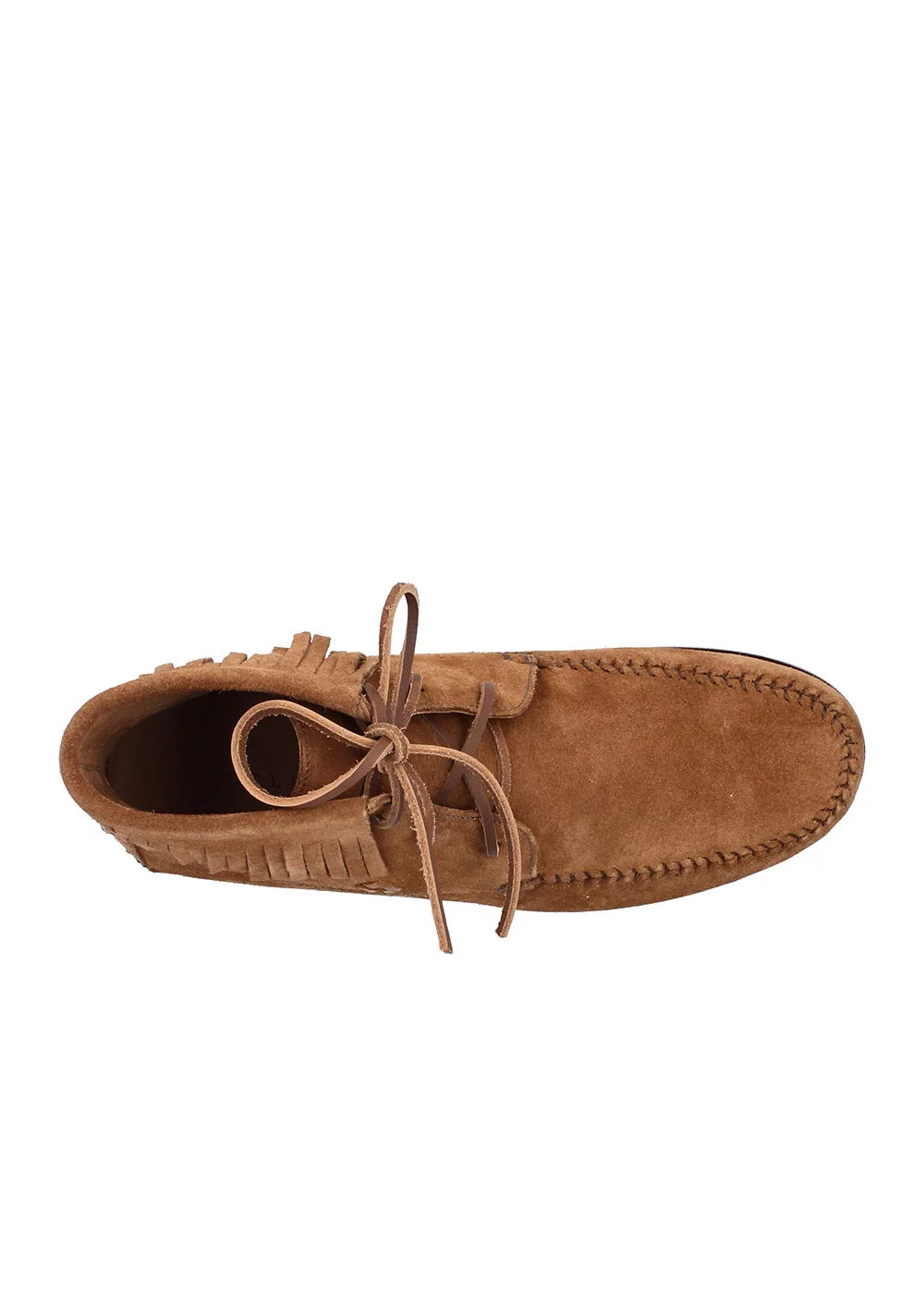 BOOTS FRINGE BOOTEE VELOURS CAMEL
