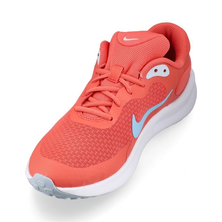 Nike Chaussures de Running Revolution 7 - Magic Ember/Bleu/Blanc Enfant