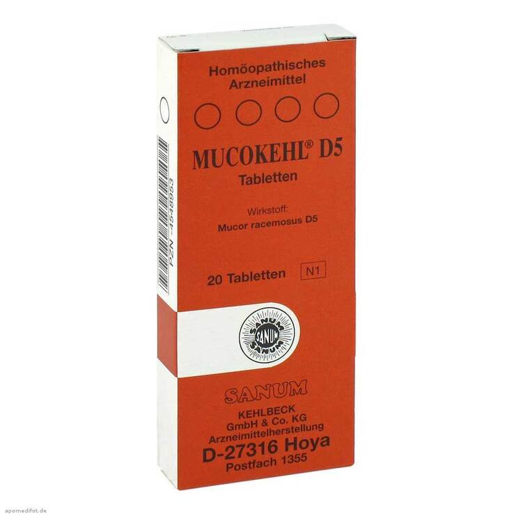 Mucokehl Tabletten D 5, 20 St