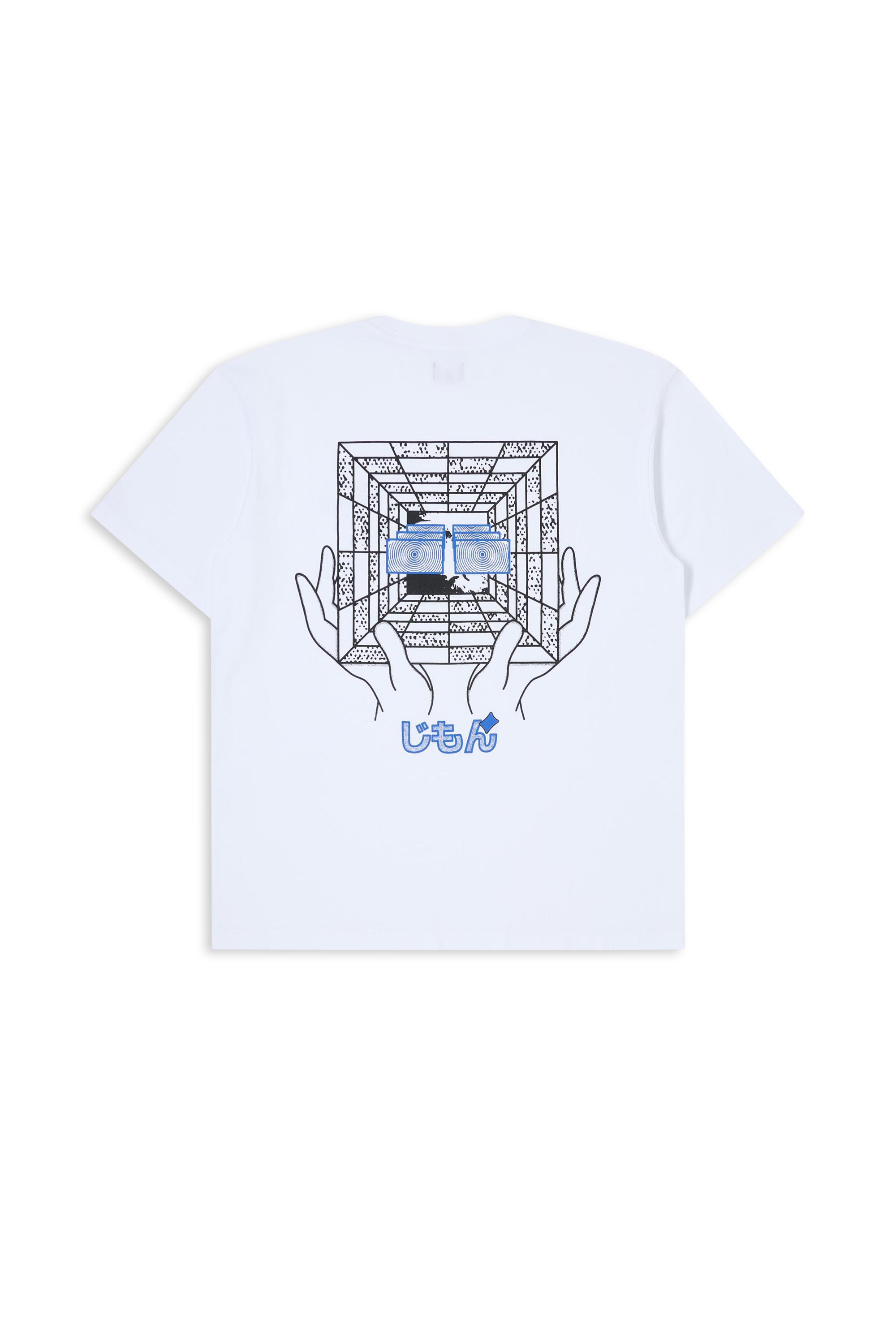 EDWIN T-shirt Temple's Gate TS Blanc
