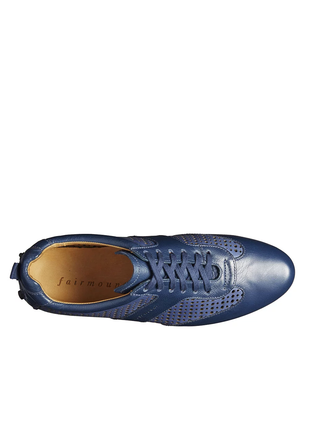 SNEAKER PERFOREE BLEUE