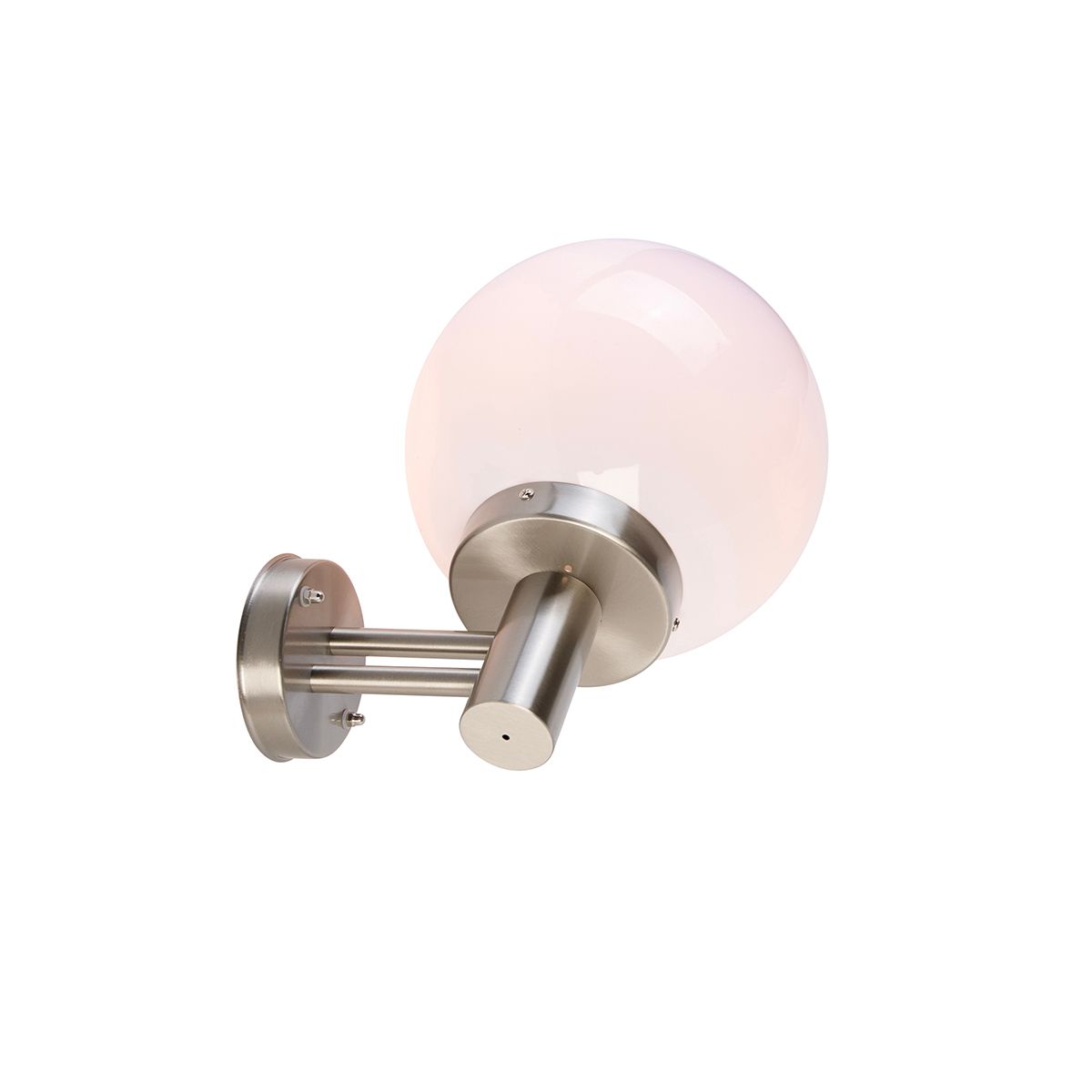 Moderne buitenwandlamp staal RVS IP44 - Sfera