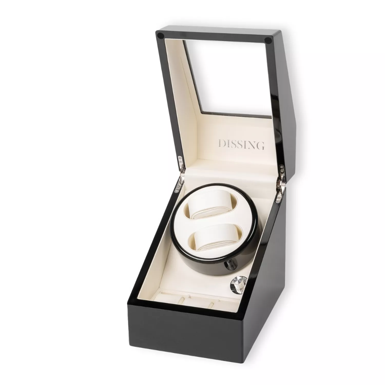 Dissing Watch Winder 2 ure Sort Træ 0000274