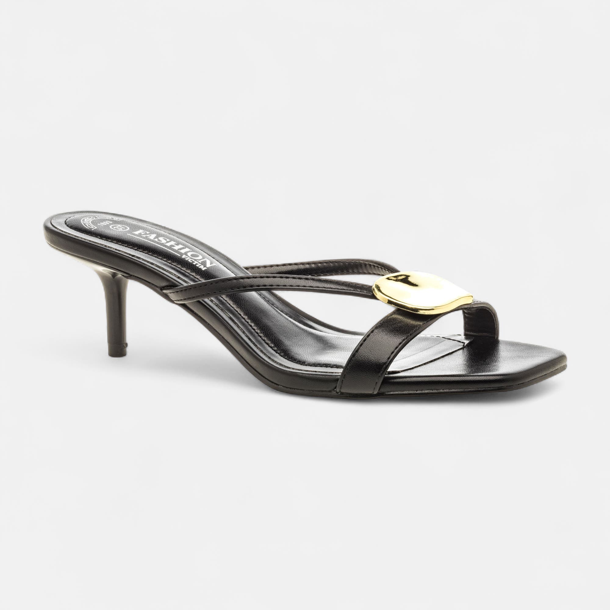 Mules à talon Femme noir
