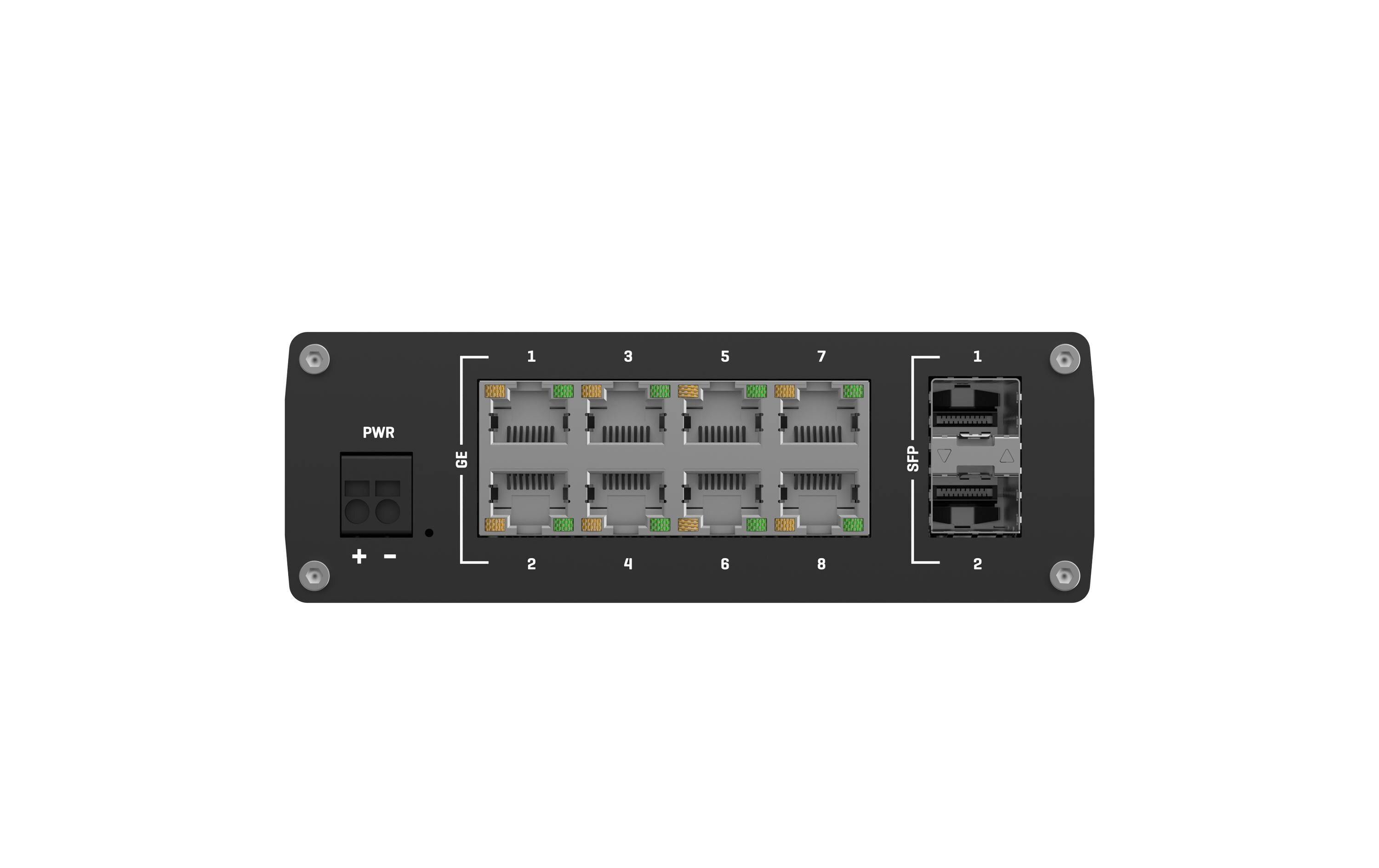 Rail Switch TSW210 10 PortTSW210 unmanaged Industrie-Switch