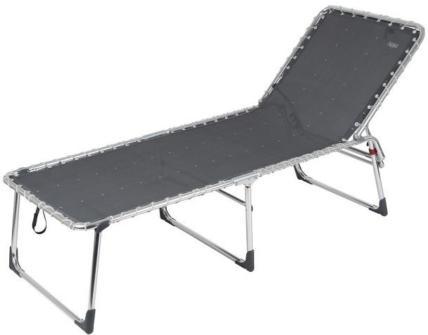 Crespo AL-364 XL Sonnenliege dunkelgrau