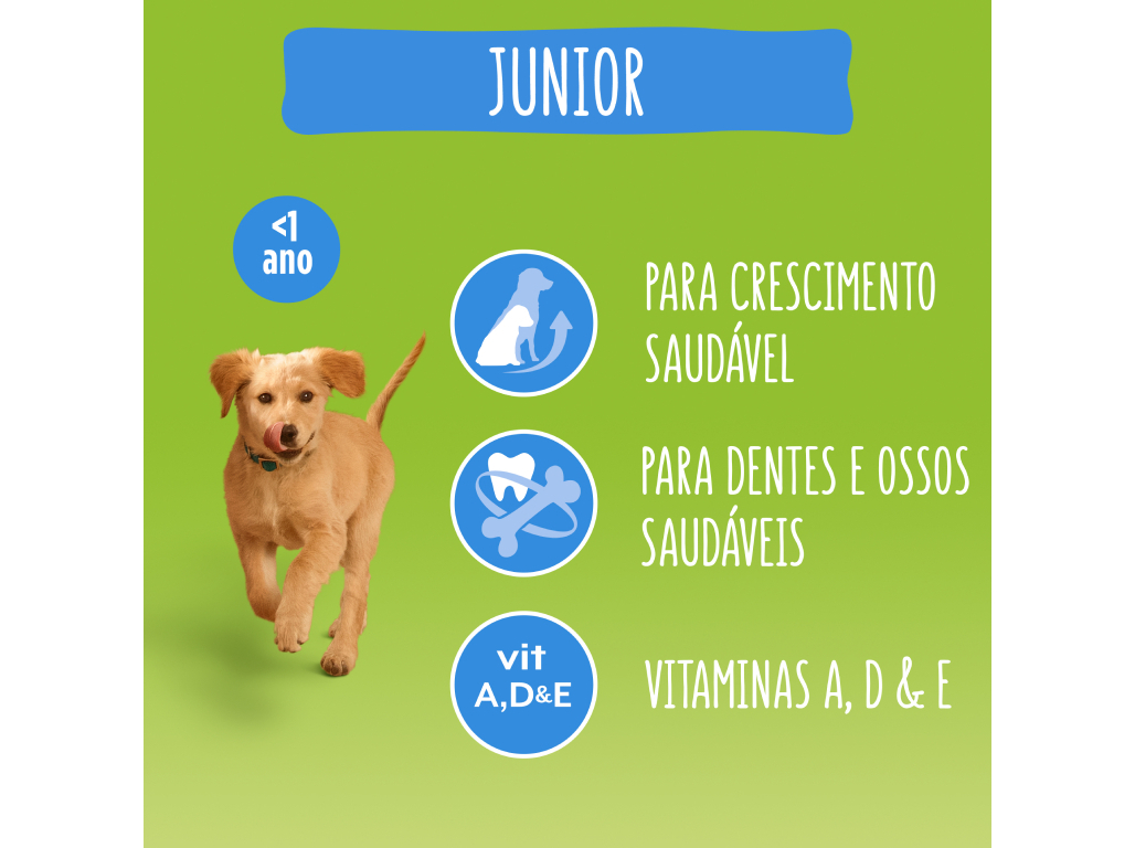RAÇÃO PARA CÃO FRISKIES JÚNIOR COM FRANGO 1.5KG