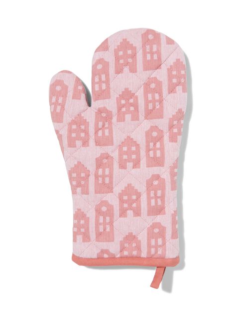 gant épais 32x20 rose maisons