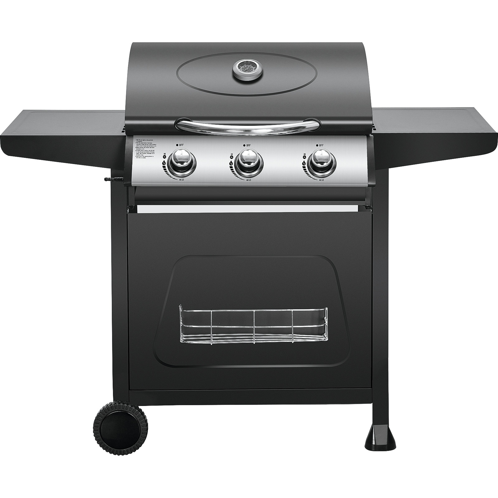 Ohmex Gasgrill 3B inkl. Schlauch 60x42cm