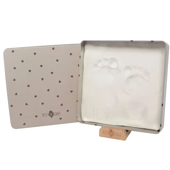 Cadre baby box carrée   Jolis cœurs        de               Petit Artichaut