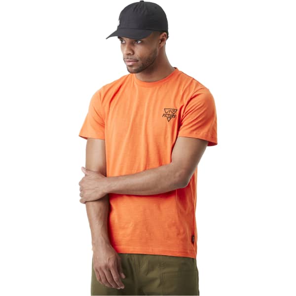 T-shirt PICTURE ADAK TEE DUSTY ORANGE