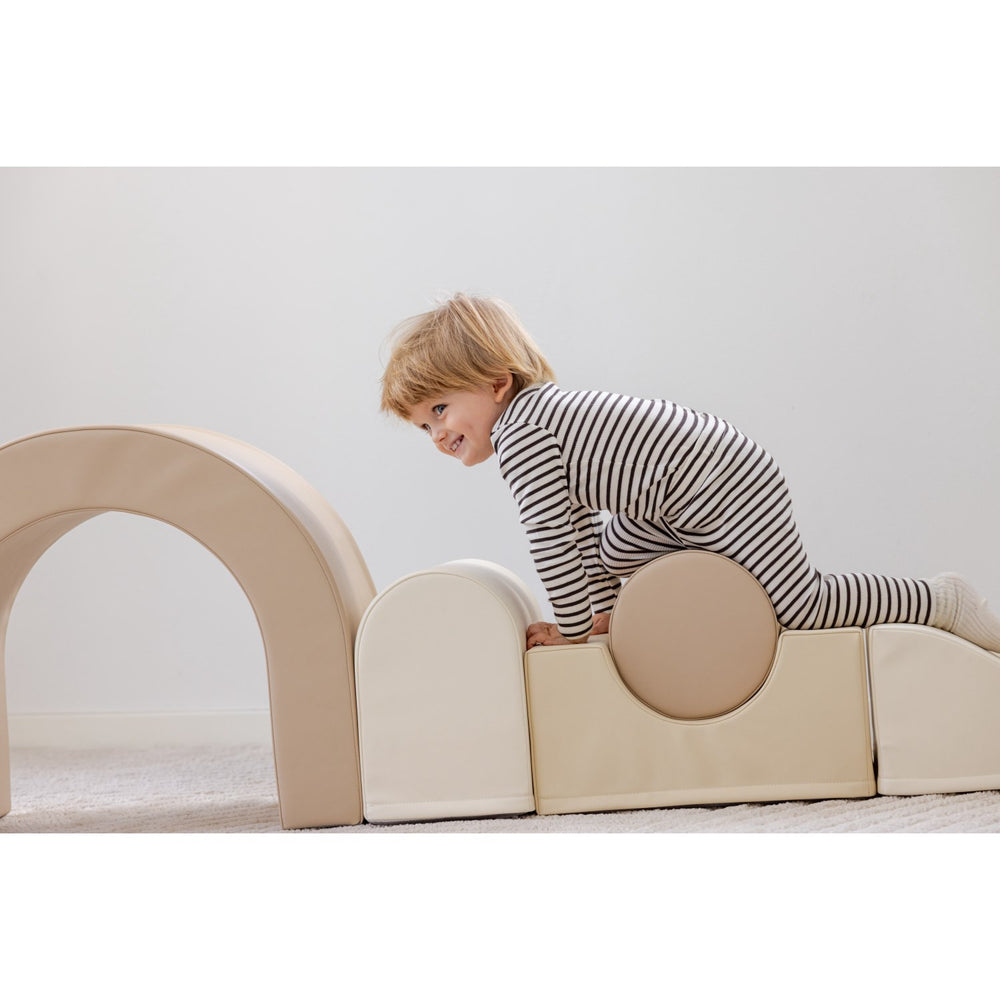 Køb Time To Tumble Tumle Legetøj 7-dele i vegansk PU læder - Rainbow