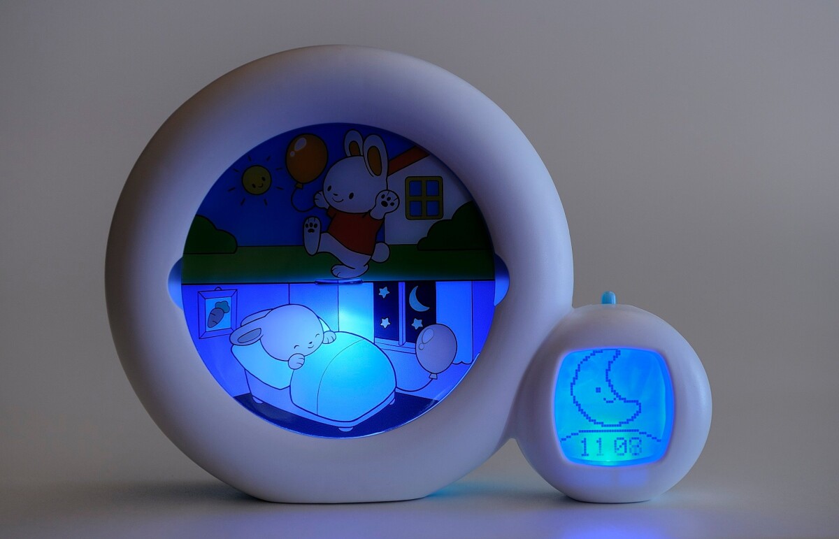 Claessens Kids - Kid'sleep Måne - Natlampe Med Vækkeur
