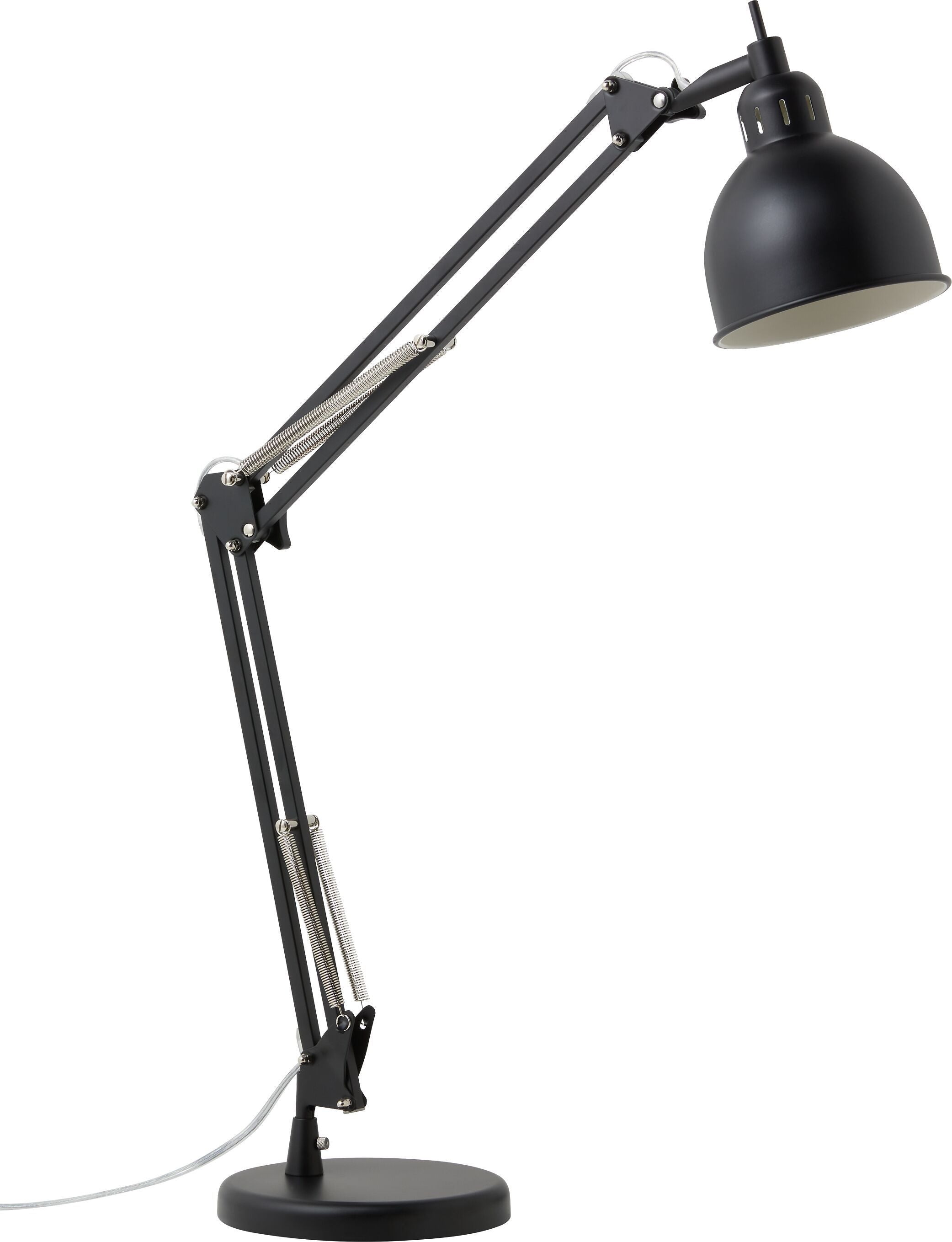 TRENTO Wand-/Tischleuchte - Schwarz / B: 13.5 cm x T: 13.5 cm x H: 85.0 cm