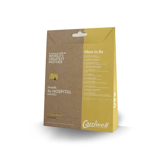 Culotte hospitalière lot de 4   Blanc        Taille unique   de               Carriwell