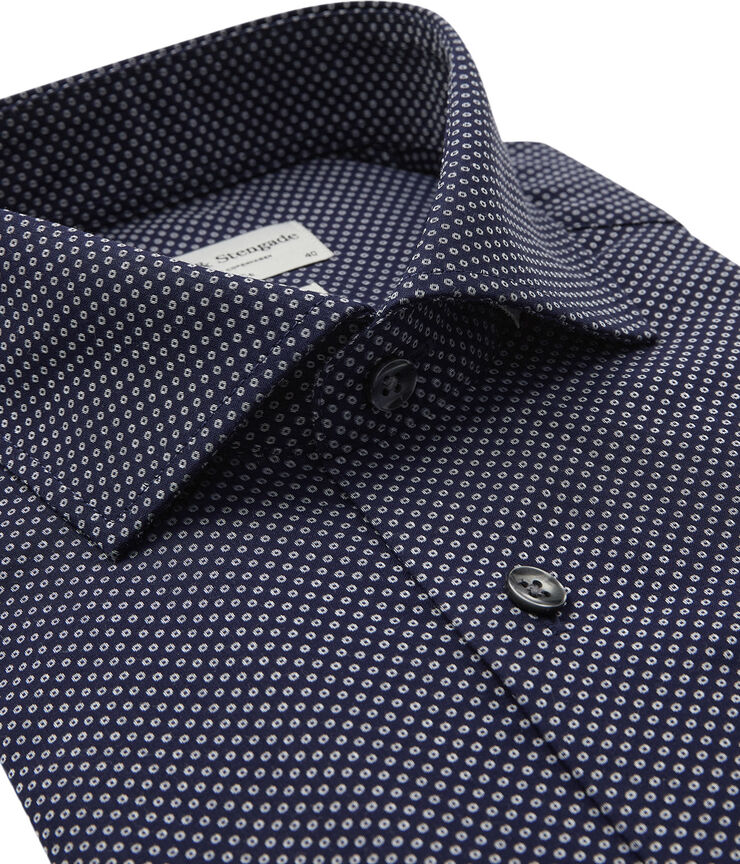 Bruun & Stengade BS Tyreke Slim Fit Shirt Navy