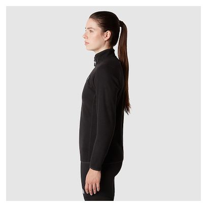 Polaire Femme The North Face 100 Glacier 1/4 Zip Noir