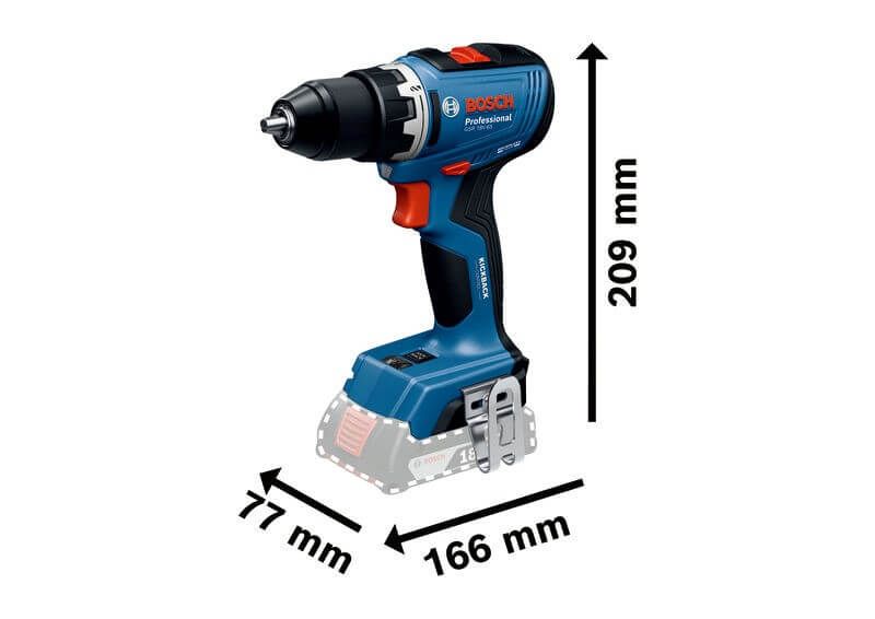 Bosch 3 Toolkit 18V Li-ion accu 3 delige combiset (2x 5,0Ah) in L-Boxx - 0615A5009G