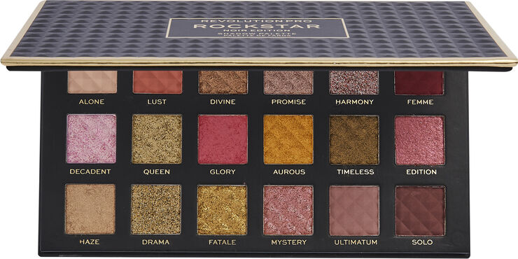 Revolution Revolution Pro Rockstar Eyeshadow Palette Noir Edition