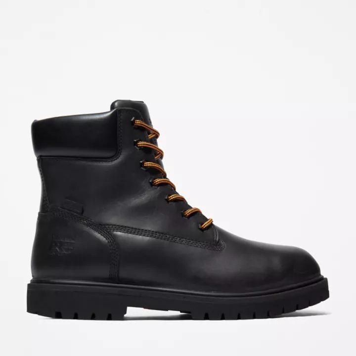 Bottine de travail imperméable Timberland PRO emblématique à embout de sécurité en alliage pour homme en noir