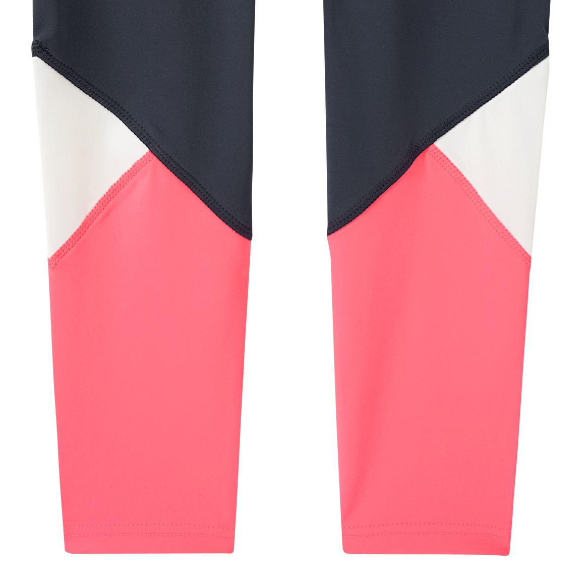 Yigga Mädchen Sport-Leggings mit Colourblocking dunkelgrau