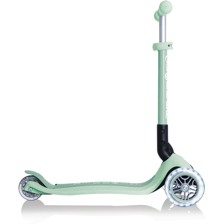 GLOBBER Junior Faltbarer Scooter Lights Eco pistazie