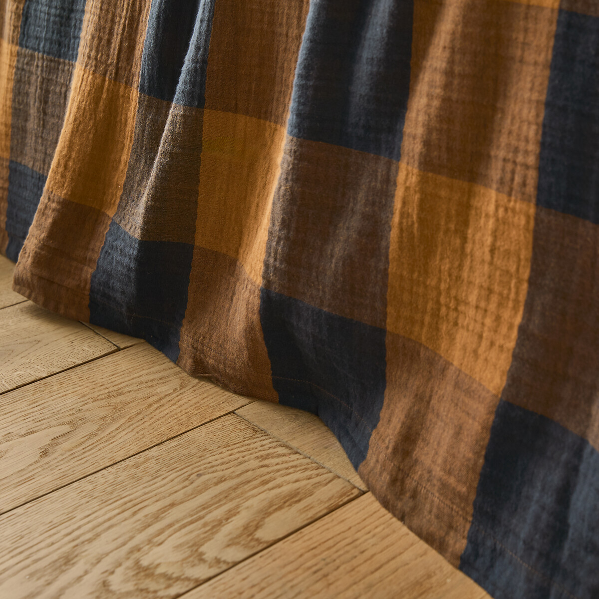 LA REDOUTE INTERIEURS<br>Cama de casal em tetra xadrez Calix