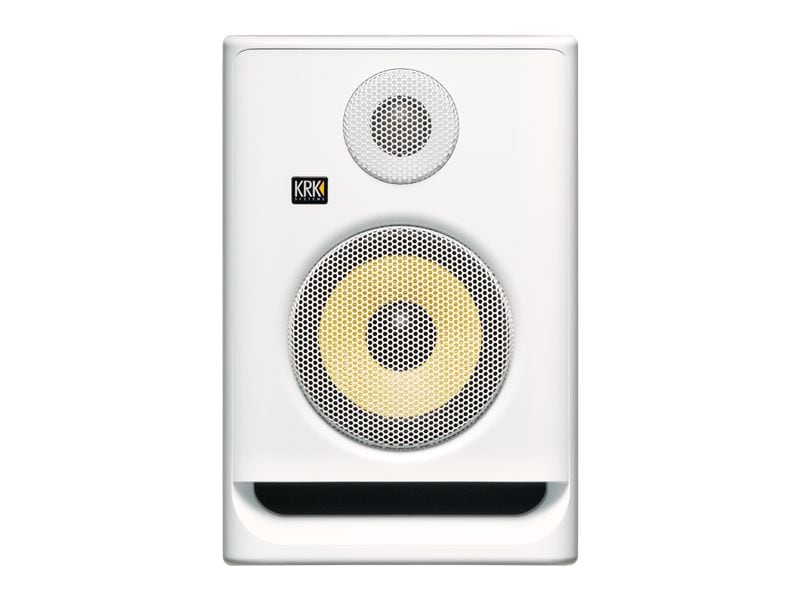 KRK Studiomonitor Rokit RP5 G5 Weiss Weiss/Schwarz Aktiver 5