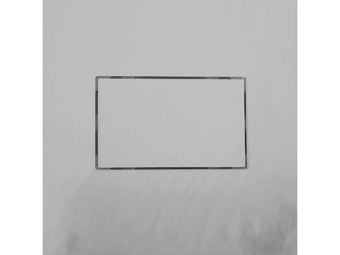Receveur de douche 90 x 170 cm extra plat PIATTO en SoliCast® surface ardoisée gris