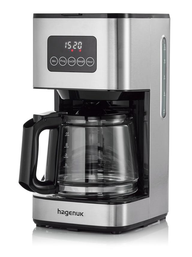 Digitale Edelstahl-Kaffeemaschine