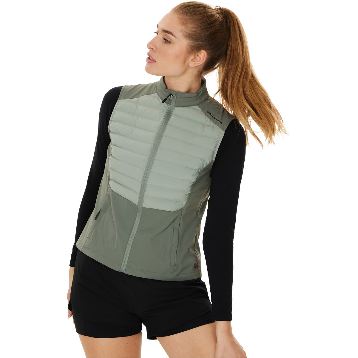 Endurance Beistyla Hybrid Løbevest Dame