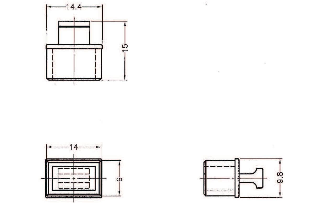 Blindstecker/Staubschutz SFP mit Griff 10 StückDelock Staubschutz für SFP Schacht mit Griff 10 Stück schwarz